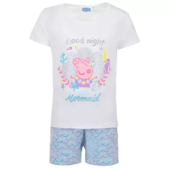 Peppa malac Good Night Mermaid gyerek rövid pizsama 98