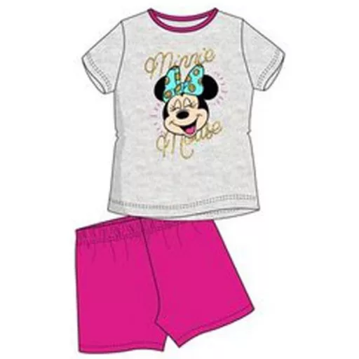 Disney Minnie Laugh Grey gyerek rövid pizsama 122