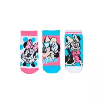Disney Minnie egér baba zokni (3 pár) 0-6 hó