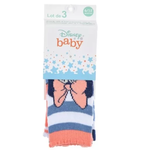 Disney Minnie Shell Peach baba zokni 6/12 hó