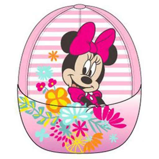 Disney Minnie Flowers baba baseball sapka 50cm