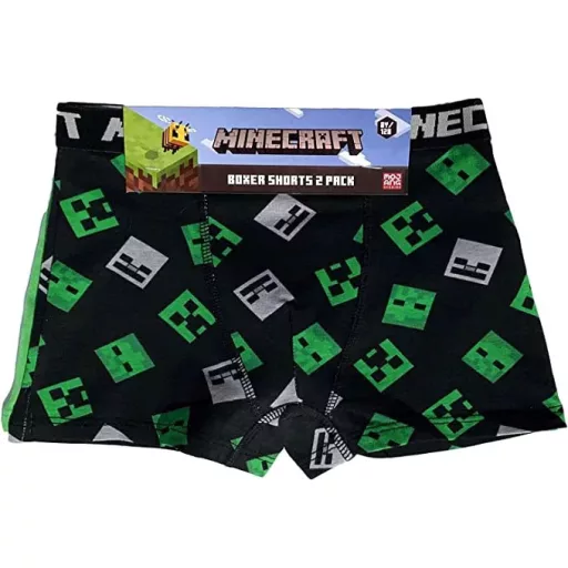 Minecraft gyerek boxeralsó 2 darab/csomag