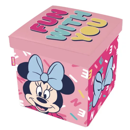 Disney Minnie játéktároló 30×30×30cm