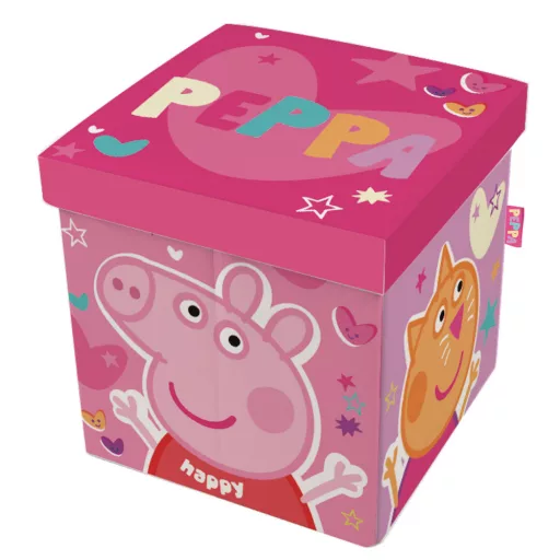 Peppa Malac játéktároló 30×30×30cm