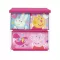 Peppa malac játéktároló állvány 3 rekeszes (53x30x60 cm)