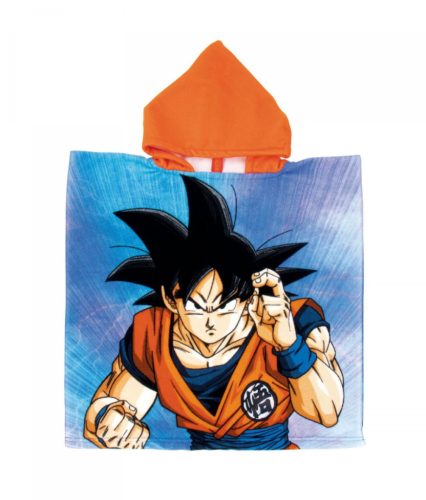 Dragon Ball Son Goku strand törölköző poncsó (55x110cm)