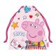 Peppa malac Book uzsonnás táska  (26,5x21,5cm)