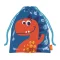 Dinoszaurusz Blue uzsonnás táska  (26,5x21,5cm)