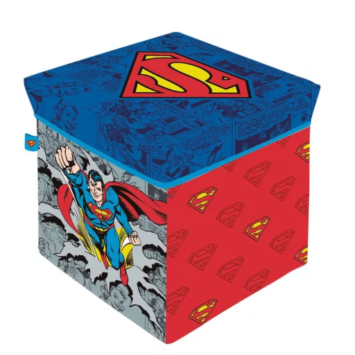 Superman játéktároló (30×30×30 cm)