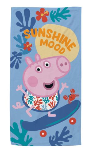 Peppa malac Skateboard fürdőlepedő, strand törölköző 70x140cm