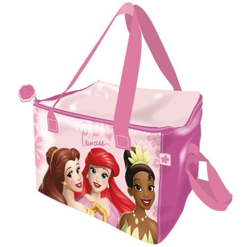 Disney Hercegnők Pink thermo uzsonnás táska, hűtőtáska 22,5cm