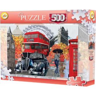 Városok London puzzle 500 db-os
