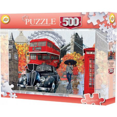 Városok London puzzle 500 db-os