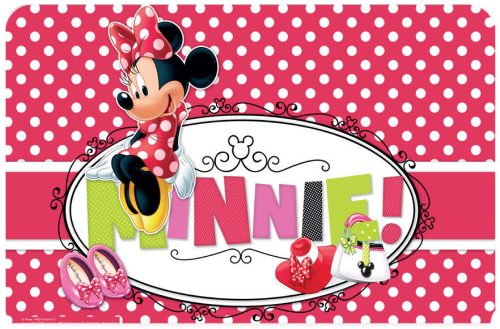 Disney Minnie tányéralátét