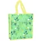 Virág Green bevásárló táska, shopping bag 34cm