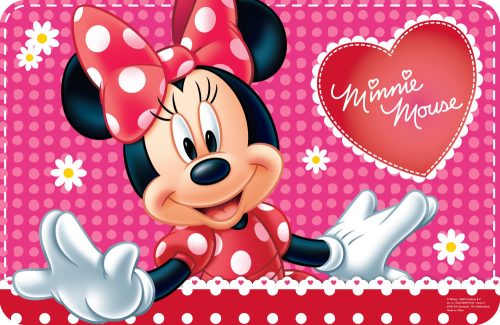 Disney Minnie Flowers tányéralátét