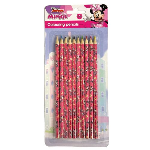 Disney Minnie színes ceruza 10 db-os