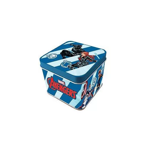 Bosszúállók Black mini fém doboz 7,5cm