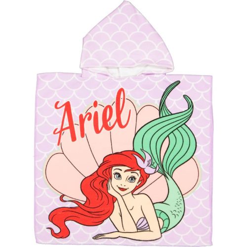 Disney Hercegnők Ariel strand törölköző poncsó