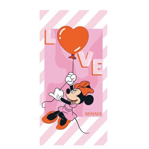 Disney Minnie Love fürdőlepedő, strand törölköző