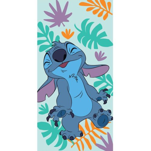 Disney Lilo és Stitch, A csillagkutya Fun fürdőlepedő, strand törölköző (70x140cm)