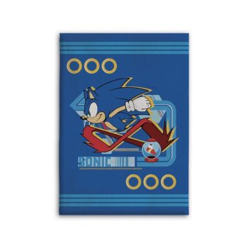 Sonic, a sündisznó polár takaró (100x140cm)