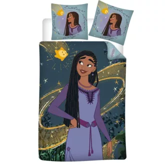 Disney Wish, Kívánság ágyneműhuzat (140×200cm, 65×65 cm)