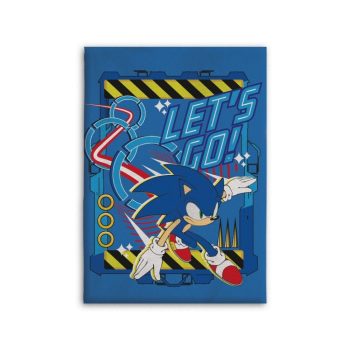 Sonic, a sündisznó polár takaró (110x150cm)