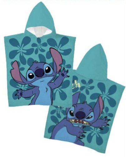 Disney Lilo és Stitch, A csillagkutya strand törölköző poncsó (55x110cm)