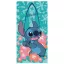 Disney Lilo és Stitch, A csillagkutya Surf fürdőlepedő, strandtörölköző (70x140cm)