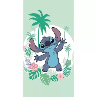 Disney Lilo és Stitch, A csillagkutya Green fürdőlepedő, strandtörölköző (70x140cm)