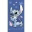 Disney Lilo és Stitch, A csillagkutya Ohana fürdőlepedő, strandtörölköző (70x140cm)