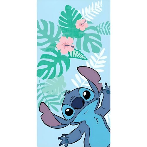 Disney Lilo és Stitch, A csillagkutya fürdőlepedő, strand törölköző (70x140cm)