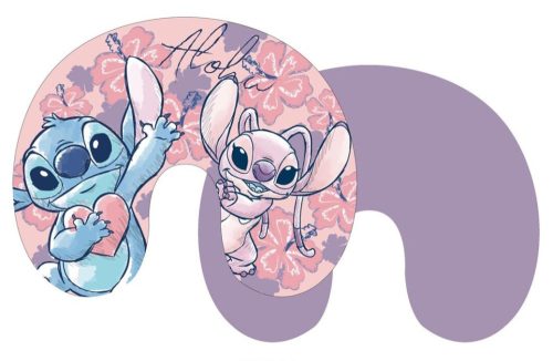 Disney Lilo és Stitch, A csillagkutya Angel utazópárna, nyakpárna (35x30cm)