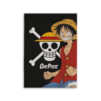 One Piece Grand Line flanel takaró 110x150 cm