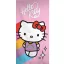 Hello Kitty Rainbow fürdőlepedő, strandtörölköző 70x140cm (Fast Dry)