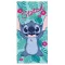 Disney Lilo és Stitch, A csillagkutya fürdőlepedő, strandtörölköző 70x140 cm (Fast Dry)