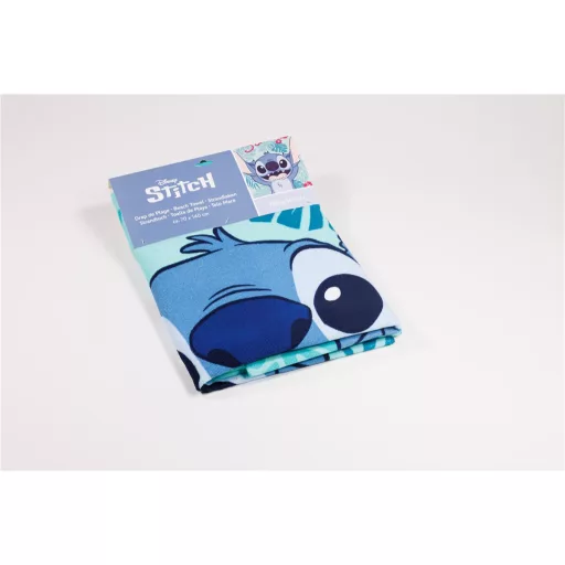 Disney Lilo és Stitch, A csillagkutya fürdőlepedő, strandtörölköző 70x140 cm (Fast Dry)