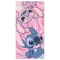 Disney Lilo és Stitch, A csillagkutya fürdőlepedő, strandtörölköző 70x140 cm (Fast Dry)