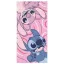Disney Lilo és Stitch, A csillagkutya fürdőlepedő, strandtörölköző 70x140 cm (Fast Dry)