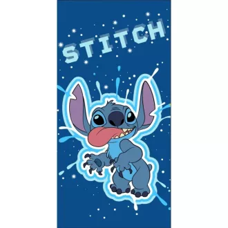 Disney Lilo és Stitch, A csillagkutya fürdőlepedő, strandtörölköző 70x140 cm (Fast Dry)