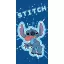Disney Lilo és Stitch, A csillagkutya fürdőlepedő, strandtörölköző 70x140 cm (Fast Dry)
