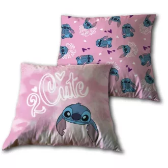 Disney Lilo és Stitch, A csillagkutya Cute párna, díszpárna 40x40cm Velúr