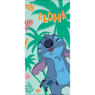 Disney Lilo és Stitch, A csillagkutya Fun fürdőlepedő, strandtörölköző 70x140 cm (Fast Dry)