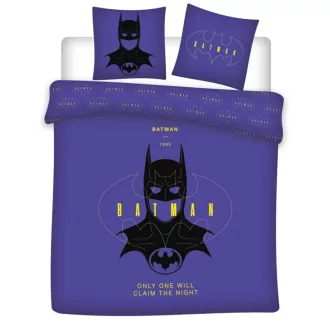 Batman Claim the Night dupla, kétszemélyes ágyneműhuzat 240×220cm, 65x65cm