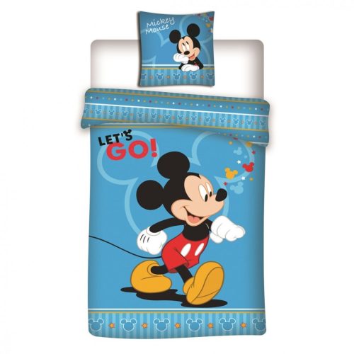 Disney Mickey ágyneműhuzat 140×200cm, 63×63cm microfibre