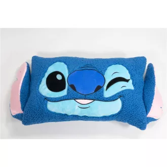 Disney Lilo és Stitch, A csillagkutya Wink formapárna, díszpárna Sherpa 75cm
