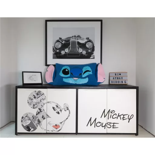 Disney Lilo és Stitch, A csillagkutya Wink formapárna, díszpárna Sherpa 75cm