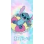 Disney Lilo és Stitch, A csillagkutya Rainbow Waves fürdőlepedő, strandtörölköző 70x140cm (Fast Dry)