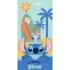 Disney Lilo és Stitch, A csillagkutya Island Day fürdőlepedő, strandtörölköző 70x140cm (Fast Dry)